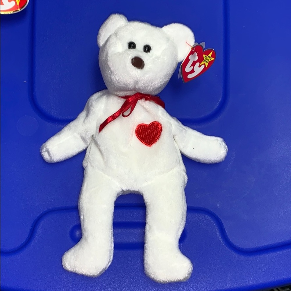 1993 Valentino the Bear W/Flaws Beanie Babie $42K